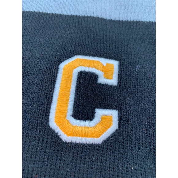 Holloway Mens "C" Letterman Collegiate Athletic Scarf Rib Knit Tassel‎ - Picture 3 of 4